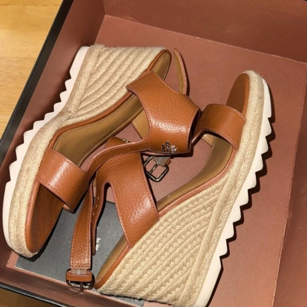 Coach pebbled leather